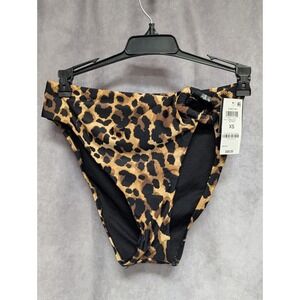 bar III size small cheetah color bikini bottom‎ (129)